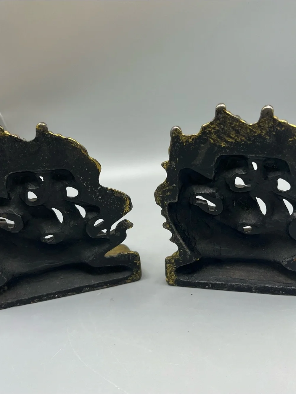 Vintage Nautical Sailing Clipper Ship Metal Library Bookends